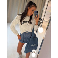 BLUZA DRESOWA DAMSKA OLAVOGA SOVE GRAY