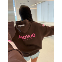BLUZA DRESOWA DAMSKA OVERSIZE OLAVOGA AVIRA BROWN