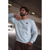 BLUZA MĘSKA BAWEŁNIANA OLAVOGA MEN BALORO BLUE