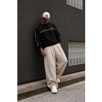 BLUZA MĘSKA BAWEŁNIANA OLAVOGA MEN ENUOR BLACK