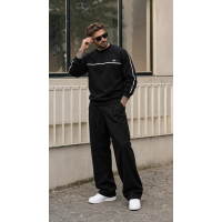 BLUZA MĘSKA BAWEŁNIANA OLAVOGA MEN ENUOR BLACK