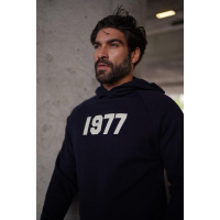 BLUZA MĘSKA BAWEŁNIANA OLAVOGA MEN UNIQS NAVY BLUE