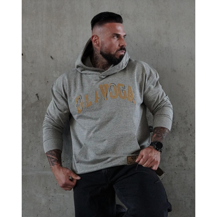 BLUZA MĘSKA OLAVOGA MEN FLYTION GRAY