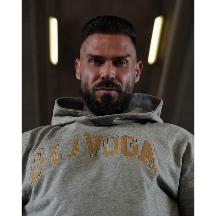 BLUZA MĘSKA OLAVOGA MEN FLYTION GRAY