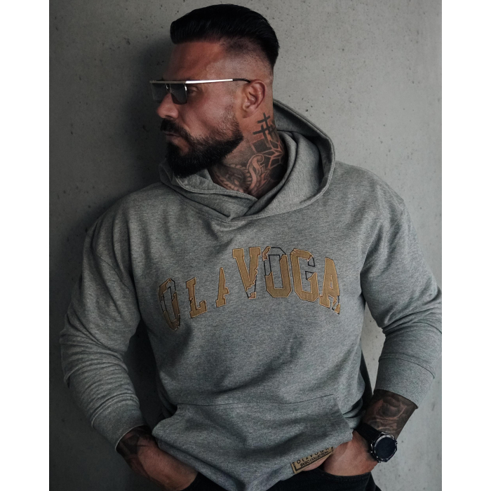 BLUZA MĘSKA OLAVOGA MEN FLYTION GRAY