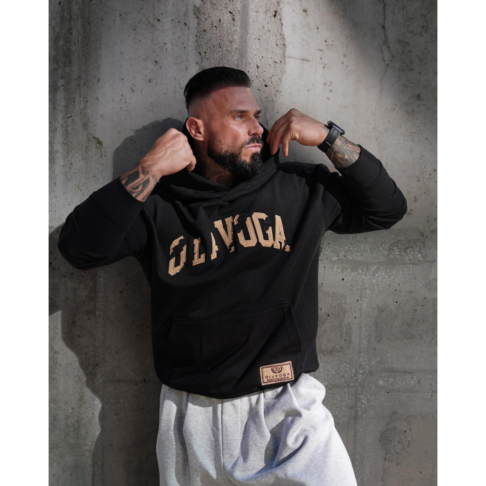 BLUZA MĘSKA OLAVOGA MEN FLYTION BLACK