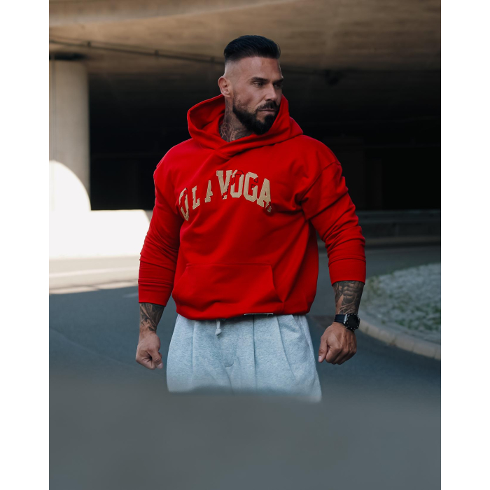 BLUZA MĘSKA OLAVOGA MEN FLYTION RED