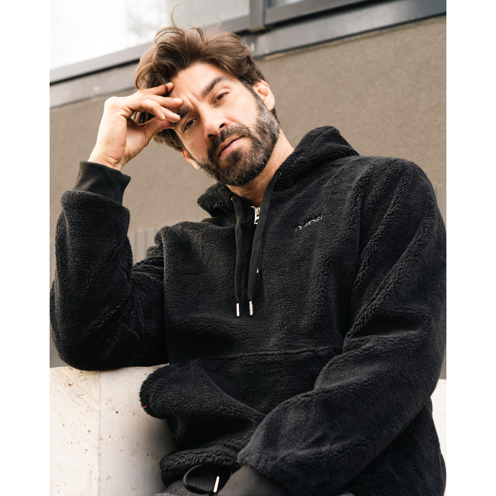 BLUZA MĘSKA POLAR OLAVOGA MEN GEMVION BLACK