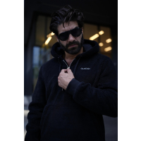 BLUZA MĘSKA POLAR OLAVOGA MEN GEMVION BLACK
