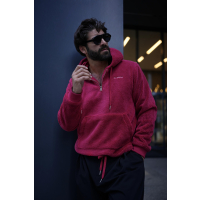 BLUZA MĘSKA POLAR OLAVOGA MEN GEMVION RED