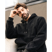 BLUZA MĘSKA POLAR OLAVOGA MEN GEMVION BLACK