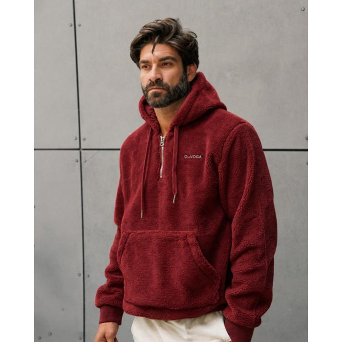 BLUZA MĘSKA POLAR OLAVOGA MEN GEMVION RED