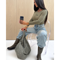 BLUZKA OLAVOGA HEARTLIGHT KHAKI