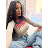 BLUZKA OLAVOGA MALENA BEIGE-GRAFIT