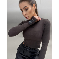 BLUZKA OLAVOGA SHINE BROWN