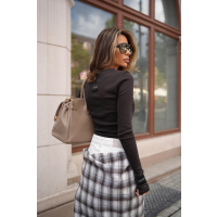 BLUZKA OLAVOGA SHINE BROWN