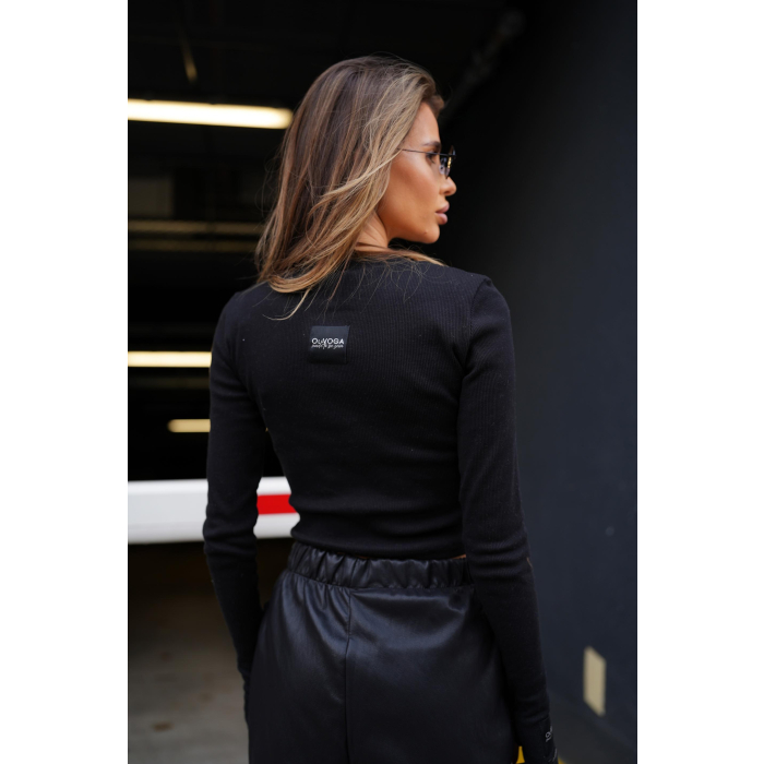 BLUZKA OLAVOGA SHINE BLACK