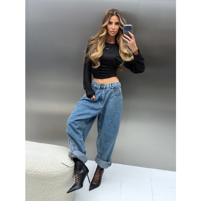 BLUZKA OLAVOGA WASH BLACK