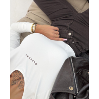 BLUZKA SLIM FIT OLAVOGA ANGEL ECRU