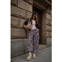 BLUZKA SLIM FIT OLAVOGA SISSI PUDER PINK