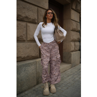 BLUZKA SLIM FIT OLAVOGA SISSI ECRU