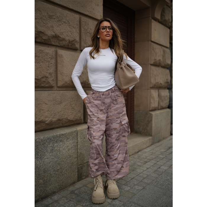 BLUZKA SLIM FIT OLAVOGA SISSI ECRU