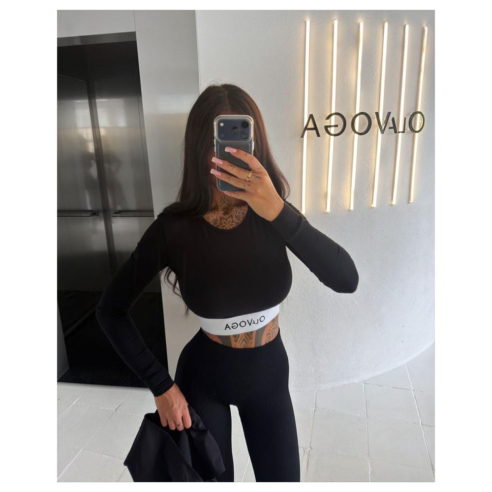 BLUZKA TOP OLAVOGA HOT BLACK BLUZKA TOP OLAVOGA HOT BLACK