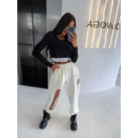 BLUZKA TOP OLAVOGA HOT BLACK