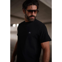 BLUZKA T-SHIRT MĘSKI OLAVOGA MEN BREEZY BLACK