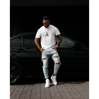 BLUZKA T-SHIRT MĘSKI OVERSIZE OLAVOGA MEN GIVENCE ECRU