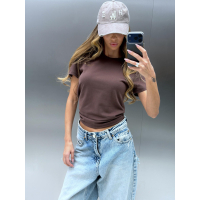 BLUZKA T-SHIRT OLAVOGA HAYO BROWN