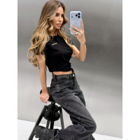 BLUZKA T-SHIRT OLAVOGA HAYO BLACK