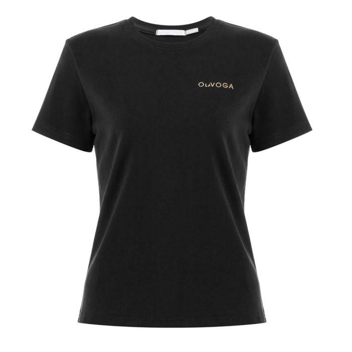 BLUZKA T-SHIRT OLAVOGA HAYO BLACK