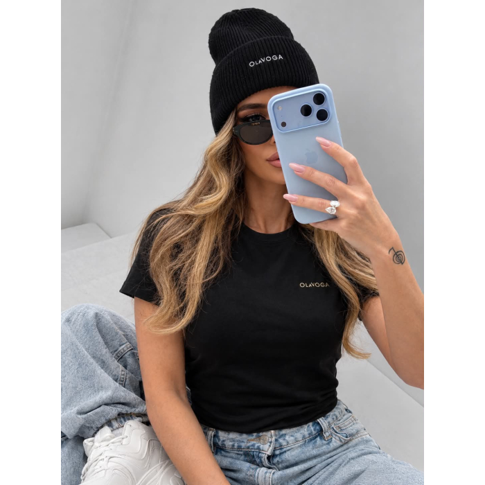 BLUZKA T-SHIRT OLAVOGA HAYO BLACK