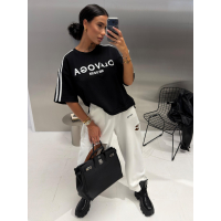 BLUZKA T-SHIRT OVERSIZE OLAVOGA KALMA BLACK