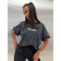 BLUZKA T-SHIRT OVERSIZE OLAVOGA STREET CLASSIC GRAY