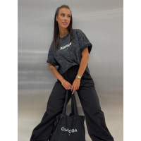 BLUZKA T-SHIRT OVERSIZE OLAVOGA STREET CLASSIC GRAY