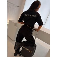 BLUZKA T-SHIRT OVERSIZE OLAVOGA VERDI BLACK