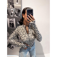 BODY DAMSKIE MODELUJĄCE NA SUWAK LOGOWANE OLAVOGA LOYAL BEIGE-BLACK