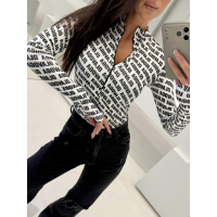 BODY DAMSKIE MODELUJĄCE NA SUWAK LOGOWANE OLAVOGA LOYAL ECRU-BLACK