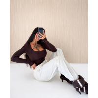 BODY DAMSKIE OLAVOGA FAMOUS BROWN