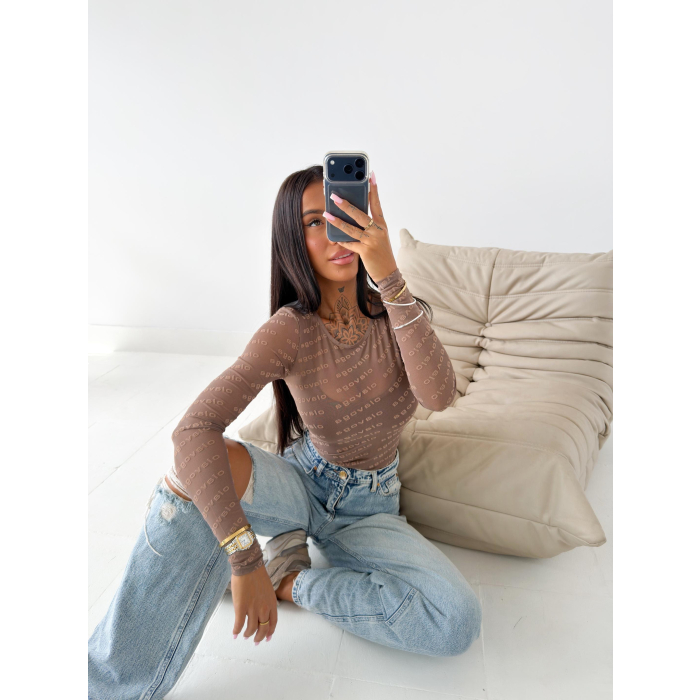 BODY DAMSKIE OLAVOGA MISSY BROWN