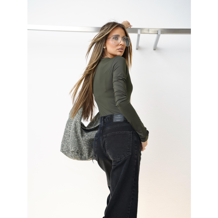 BODY DAMSKIE OLAVOGA OXO KHAKI