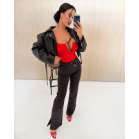 BODY DAMSKIE OLAVOGA SWARE RED