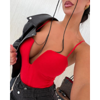 BODY DAMSKIE OLAVOGA SWARE RED
