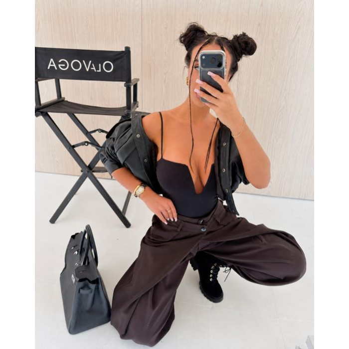 BODY DAMSKIE OLAVOGA SWARE BLACK