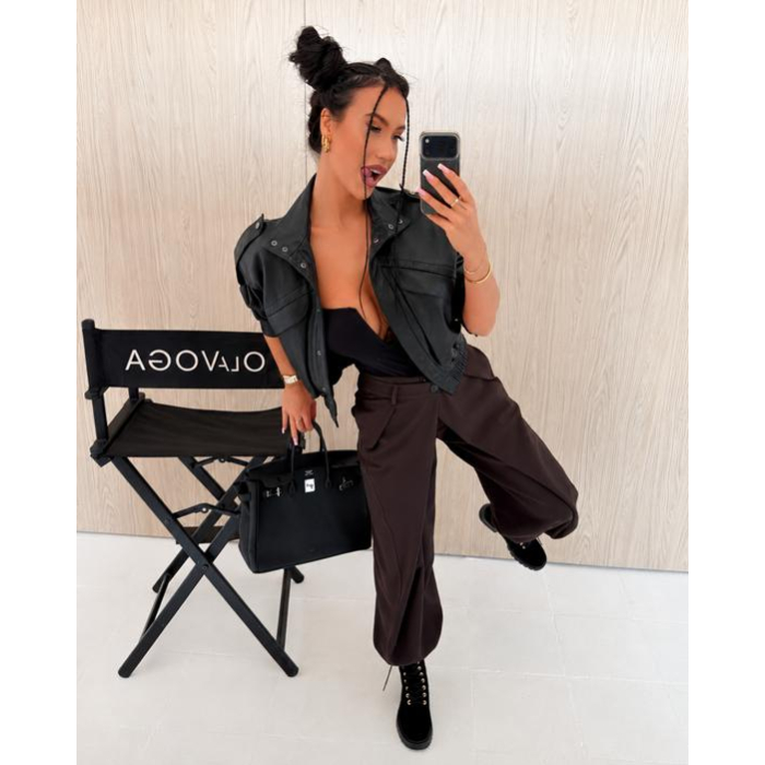 BODY DAMSKIE OLAVOGA SWARE BLACK