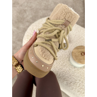 BUTY DAMSKIE ŚNIEGOWCE INUKI OLAVOGA SHOES ETNA BEIGE