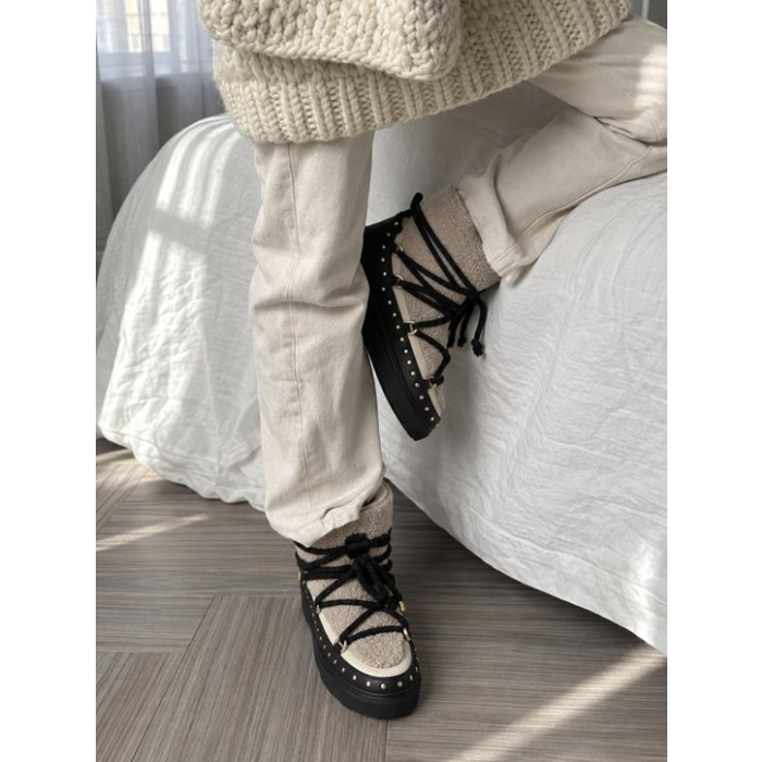 BUTY DAMSKIE ŚNIEGOWCE INUKI OLAVOGA SHOES ETNA BLACK