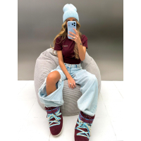 BUTY DAMSKIE ŚNIEGOWCE MOON OLAVOGA SHOES YETI BURGUND
